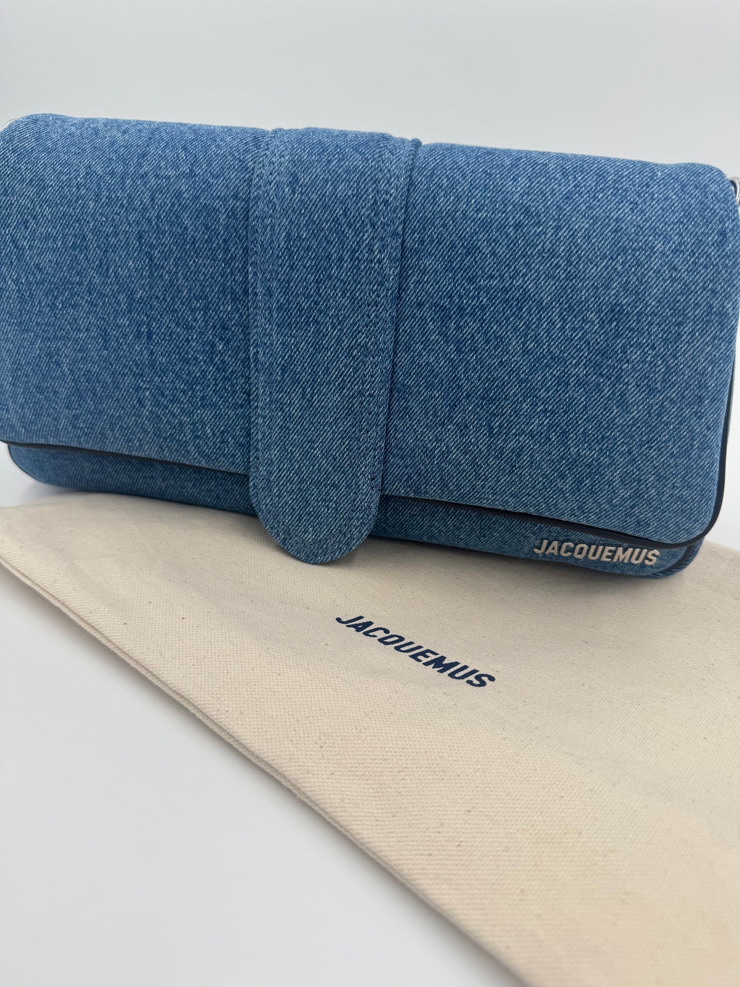 Jaquemus Le Bambimou Denim Bag Blue